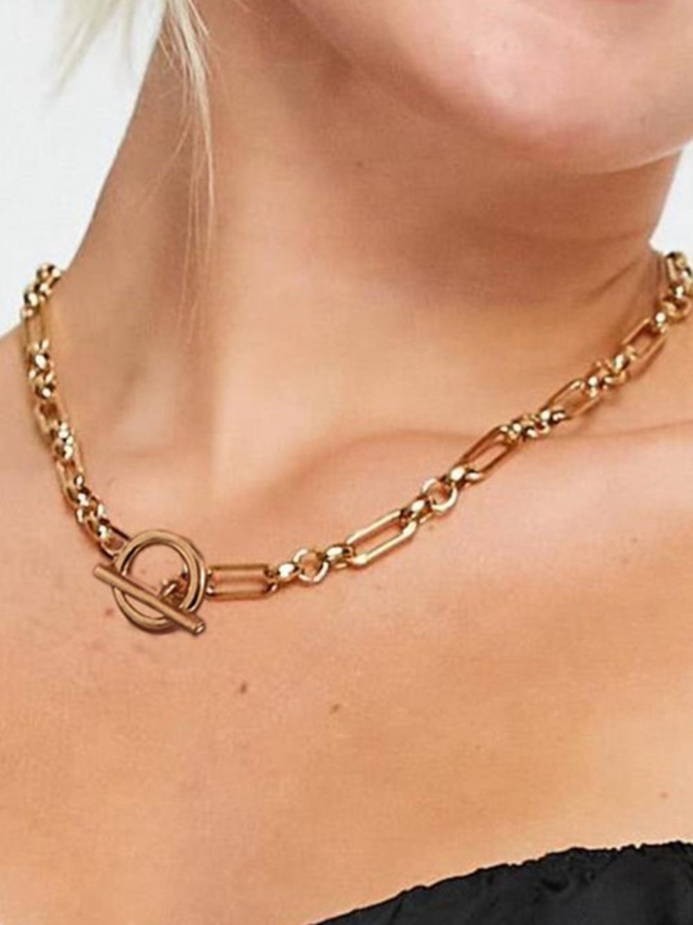 Toggle Clasp Necklace